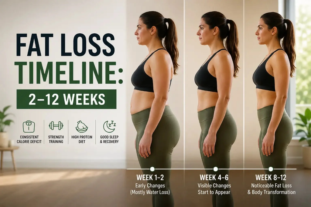 Fat Loss Timeline: 2-12 Weeks